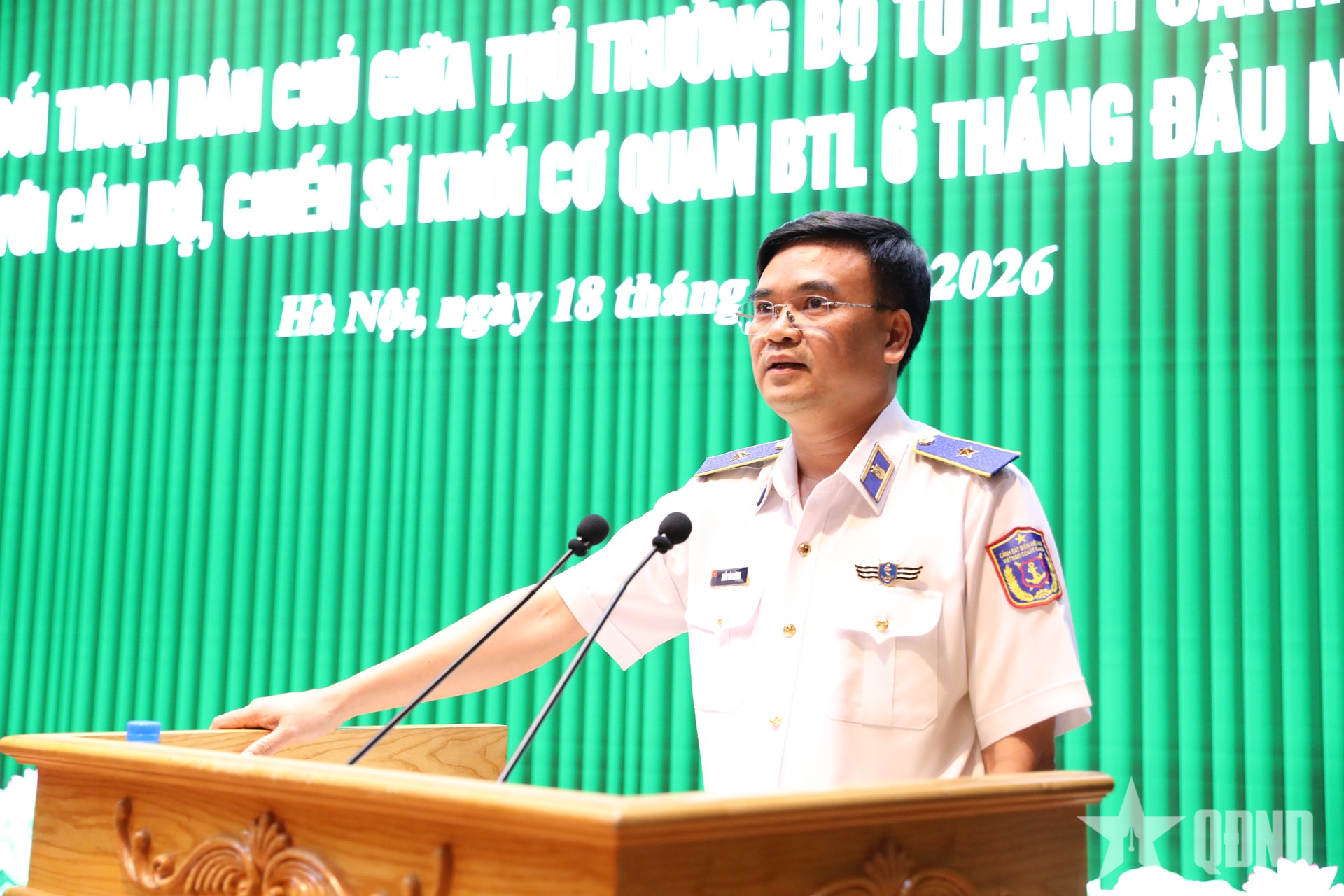 Bộ Tham mưu Cảnh sát biển Việt Nam sơ kết công tác 6 tháng đầu năm 2026